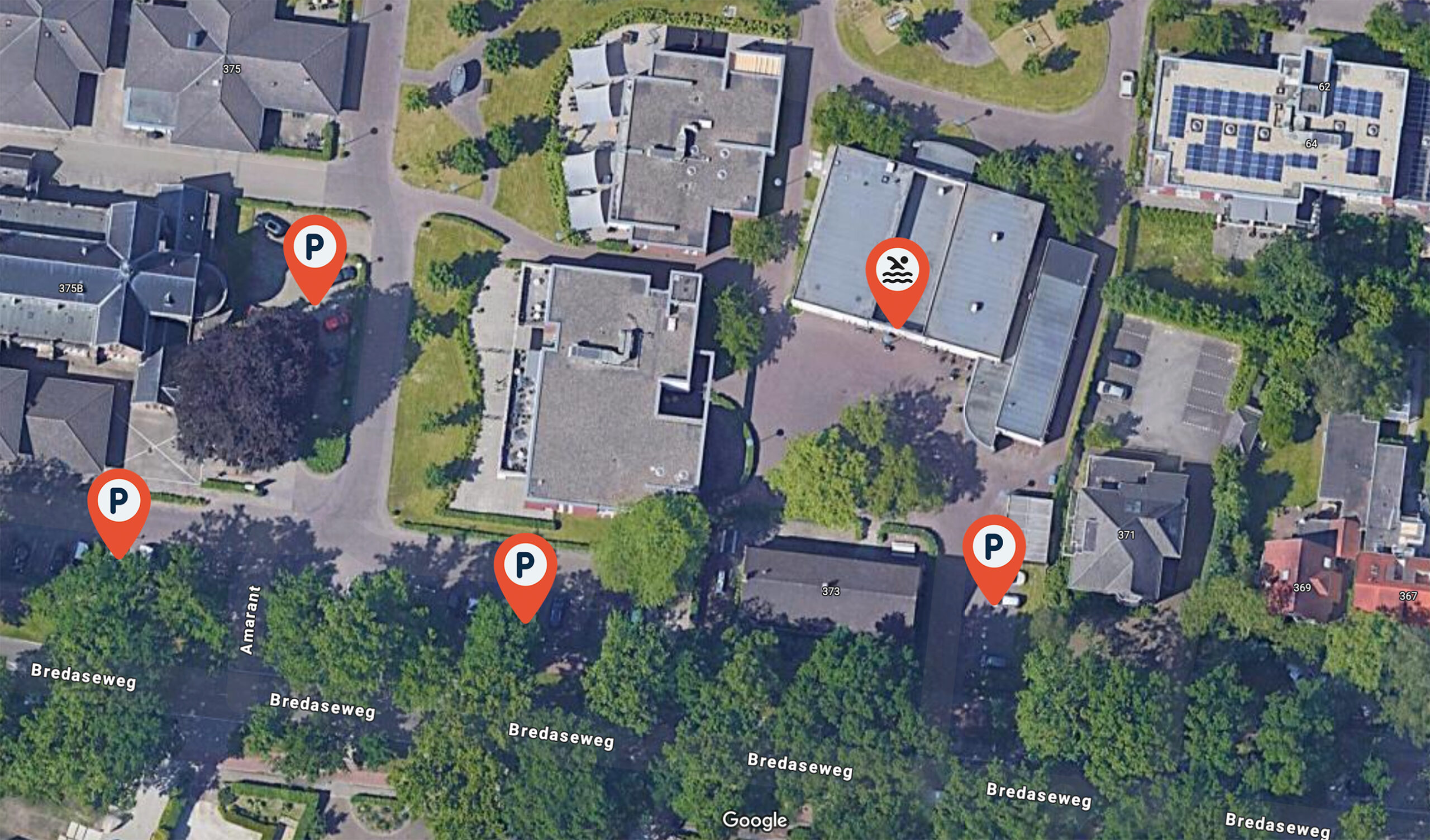 Plattegrond Hooge Veer
